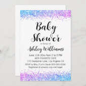 Invitation Amusants Genre Révéler Sprinkle Bébé Douche Invita (Devant / Derrière)