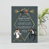 Invitation Amusants N'importe quelle occasion Roaring 20's Pa (Debout devant)