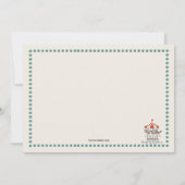 Invitation Amusement à la foire d'invitation (Dos)