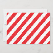 Invitation Amusement de fête de célébration de vacances de (Dos)