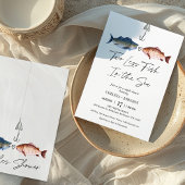 Invitation Amusez Deux Poissons De Moins Dans La Mer Mariée C