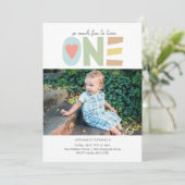 Invitation Amusez-vous à être unique (Debout devant)