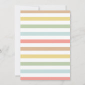 Invitation Amusez-vous à être unique (Dos)