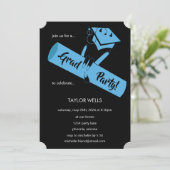 Invitation Amusez-vous ! Blue2 (Debout devant)