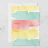 Invitation Amusez-Vous Dans L'Invitation Du Sun Pool Party (Dos)