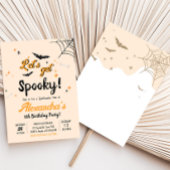 Invitation Amusons Éffrayant Halloween fête d'anniversaire
