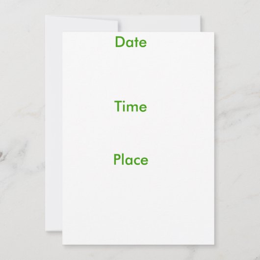 Invitation Amusons-vous (Dos)