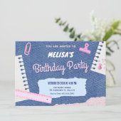 Invitation An esthétique Y2k (Debout devant)