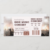 Invitation An unforgettable musical night  (Devant)