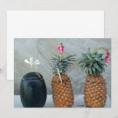 Invitation ananas frais et sain (Devant / Derrière)