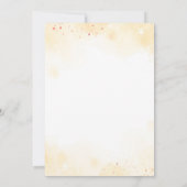 Invitation Ananas rose et or 10e anniversaire (Dos)