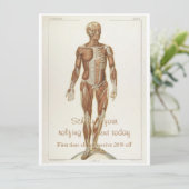 Invitation Anatomie (Debout devant)