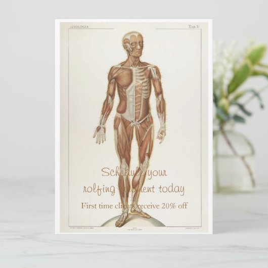 Invitation Anatomie (Debout devant)