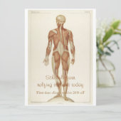 Invitation Anatomie Posterior (Debout devant)