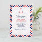 Invitation Anchor Argyle (Debout devant)