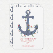 Invitation Anchor Christmas Card
