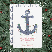 Invitation Anchor Christmas Card