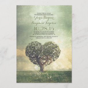 Invitation Ancien fief de campagne rustique
