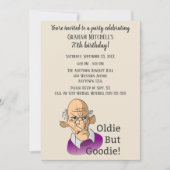 Invitation Ancien mais Goodie au-dessus de la fête (Devant)