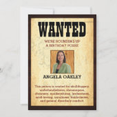 Invitation Ancien Ouest 60e anniversaire 🤠 affiche Recherché (Devant)