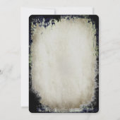 Invitation Ancien papier d'Halloween Spider Web Frame (Dos)