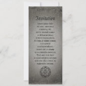Invitation Ancien Rose Compass (Dos)