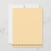 Invitation Ancienne fête de l'indépendance de la gloire Verti (Dos)