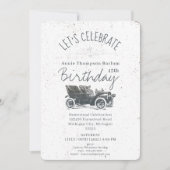 Invitation Ancienne Voiture (Devant)