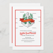 Invitation Ancre (Devant / Derrière)