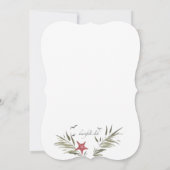 Invitation Ancre bleue (Dos)