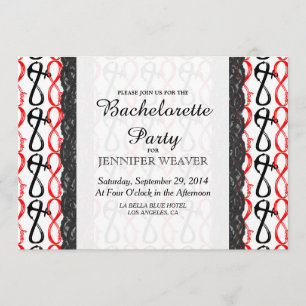 Invitation Ancre d'amour romantique et moderne pour l'infini