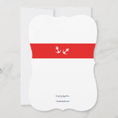 Invitation Ancre double (Dos)