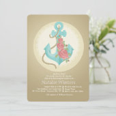 Invitation Ancre et Rose (Debout devant)