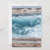 Invitation Ancre Nautique Océan (Dos)