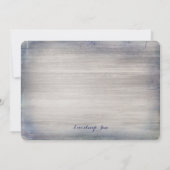 Invitation Ancre Orée Naissance Vous Serez Ma Demoiselle D'Ho (Dos)