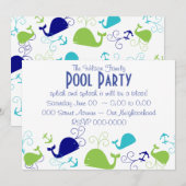 Invitation Ancres-à-la-baleine (Devant / Derrière)