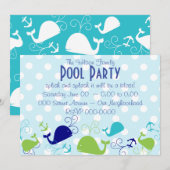 Invitation Ancres-à-la-baleine (Devant / Derrière)