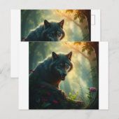 Invitation and announcement  (Devant / Derrière)