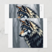 Invitation and announcement  (Devant / Derrière)