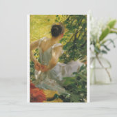 Invitation Anders Zorn - Une femme qui s'habille (Debout devant)