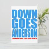 Invitation Anderson tombe  (Debout devant)