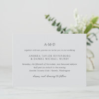 Andrea Grey Mariage élégant