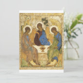 Invitation Andrei Rublev - Trinity (Debout devant)