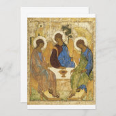 Invitation Andrei Rublev - Trinity (Devant / Derrière)