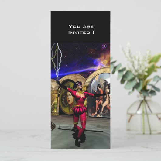 Invitation ANDROID BALLET, Science-fiction (Debout devant)