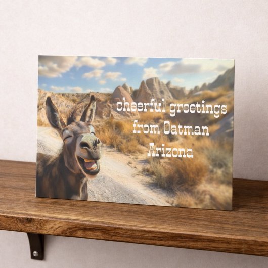 Invitation Âne souriant, Oatman Arizona