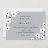 Invitation Anémone moderne| Mariage (Devant)