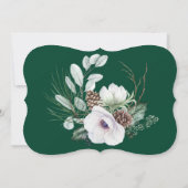 Invitation Anémonique Peint À La Main Serez-Vous Ma Femme D'A (Dos)