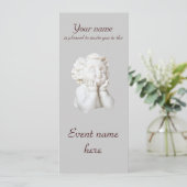 Invitation Ange Blanc (Debout devant)