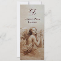 ANGE JOUE LA LYRE SUR LES NUAGES, Monogramme